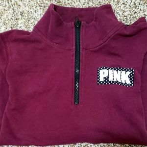 Pink Victoria secret pull over